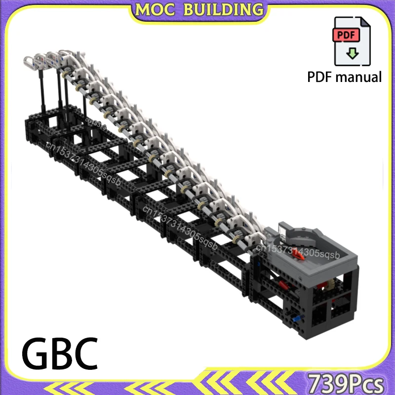 GBC Escalier Ball Factory MOC Buidling Block Модуль GBC Машина Мотор Технология Кирпичи Отличные мячи Сохранение Игрушки Подарки
GBC Escalier Ball Factory MOC Buidling Block Модуль GBC Машина Мотор Технология Кирпичи Отличные мячи Сохранение Игрушки Подарки