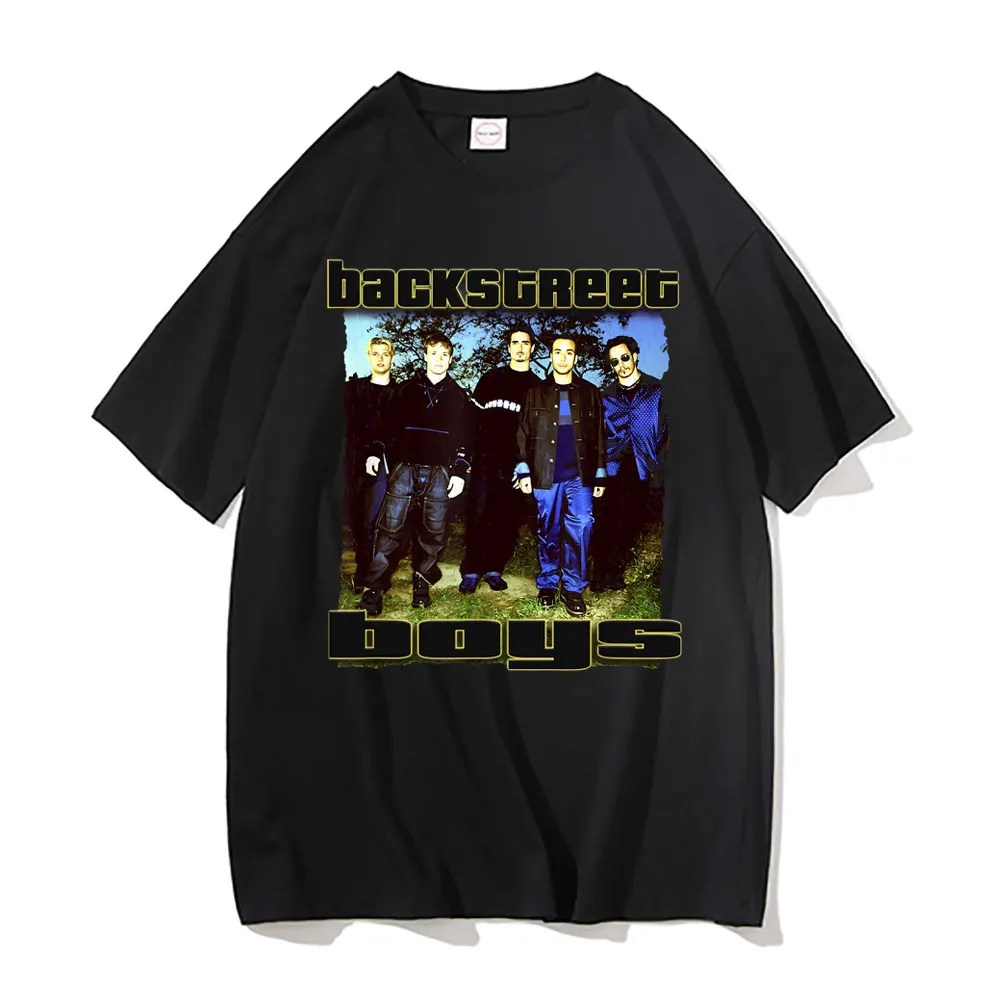 Vintage Backstreet Boys Tshirt Male 90s Rock Streetwear Pop Music Boy Band Bsb Group T Shirts Men's Gothic Oversized T-shirts
Vintage Backstreet Boys Tshirt Male 90s Rock Streetwear Pop Music Boy Band Bsb Group T Shirts Men's Gothic Oversized T-shirts