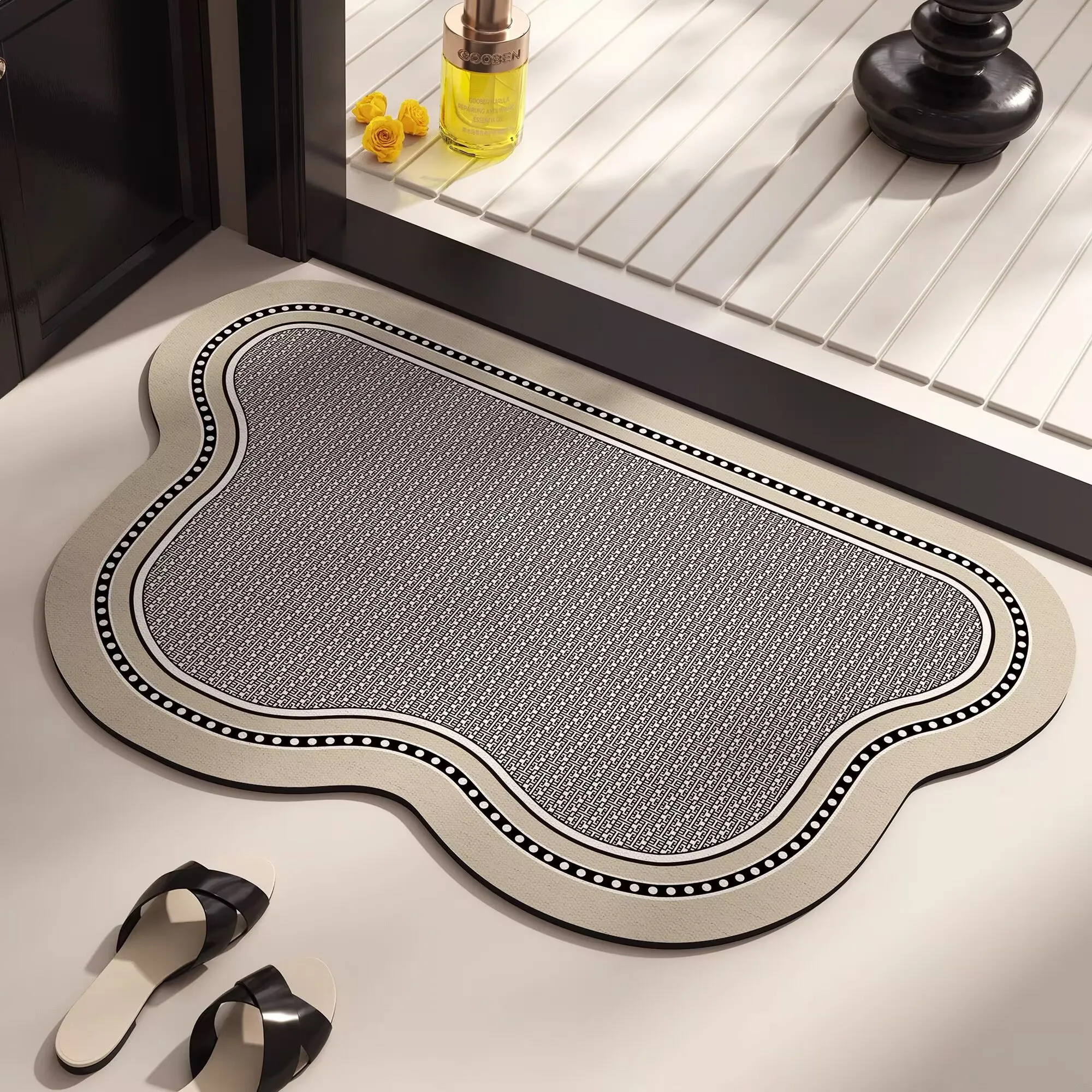 Bathroom Floor Mat Soft Diatom Mud Toilet Carpet Absorbent Quick-drying Bath Mats Doormat Anti-slip Rug Коврик Для Ванной Bloc
Bathroom Floor Mat Soft Diatom Mud Toilet Carpet Absorbent Quick-drying Bath Mats Doormat Anti-slip Rug Коврик Для Ванной Bloc