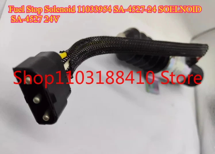12V Fuel Stop Solenoid 11033954 SA-4527-24 SOELNOID SA-4527 24V 1756ESDB-24E3UC10B2S1 24V 6138284-07 1756ESDB-12E3UC10B2S1
12V Fuel Stop Solenoid 11033954 SA-4527-24 SOELNOID SA-4527 24V 1756ESDB-24E3UC10B2S1 24V 6138284-07 1756ESDB-12E3UC10B2S1