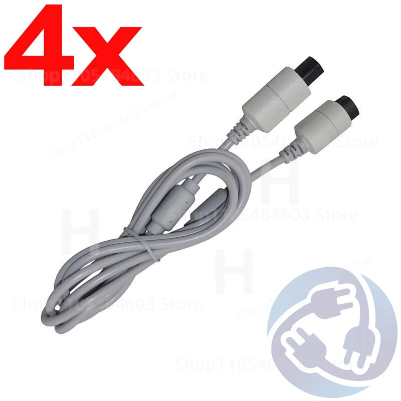 Lot - 4X WireSmith 6 ft Controller Cord Extension Cable for Sega Dreamcast
Lot - 4X WireSmith 6 ft Controller Cord Extension Cable for Sega Dreamcast