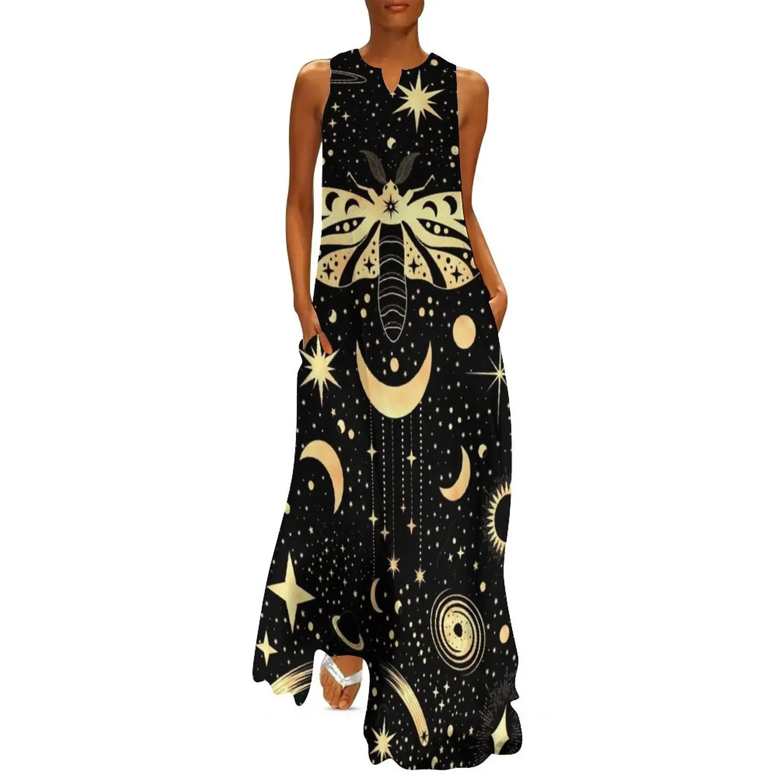 celestial moth - starry sky - universe Long Dress dress party night wedding dresses for parties african dresses for woman Dress
celestial moth - starry sky - universe Long Dress dress party night wedding dresses for parties african dresses for woman Dress