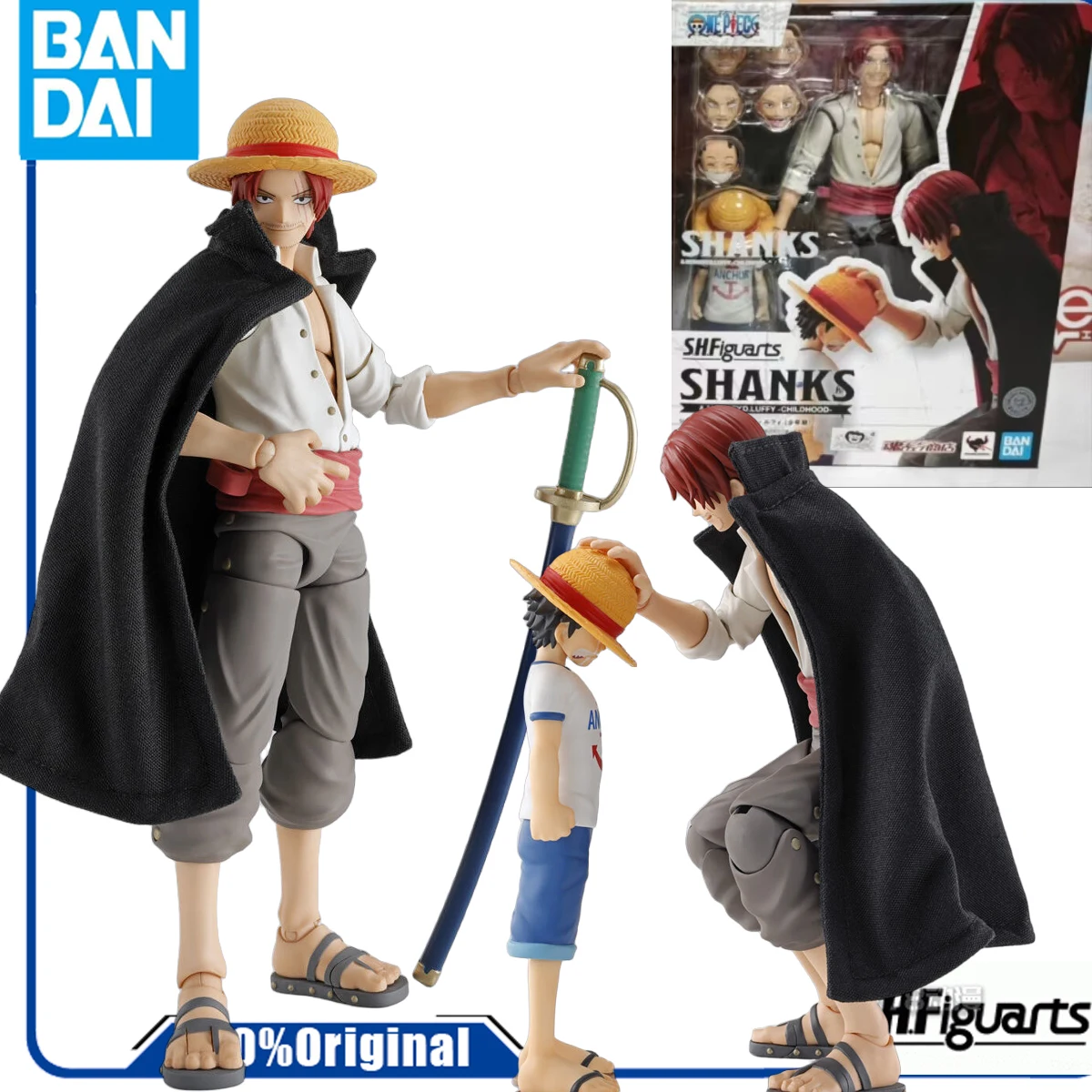 BANDAI GENUINE ORIGINAL SHF ONE PIECE SERIES SHANKS & MONCHI D LUFFY (JUVENILE) Фигурки Игрушки для мальчиков и девочек, детский подарок
BANDAI GENUINE ORIGINAL SHF ONE PIECE SERIES SHANKS & MONCHI D LUFFY (JUVENILE) Фигурки Игрушки для мальчиков и девочек, детский подарок