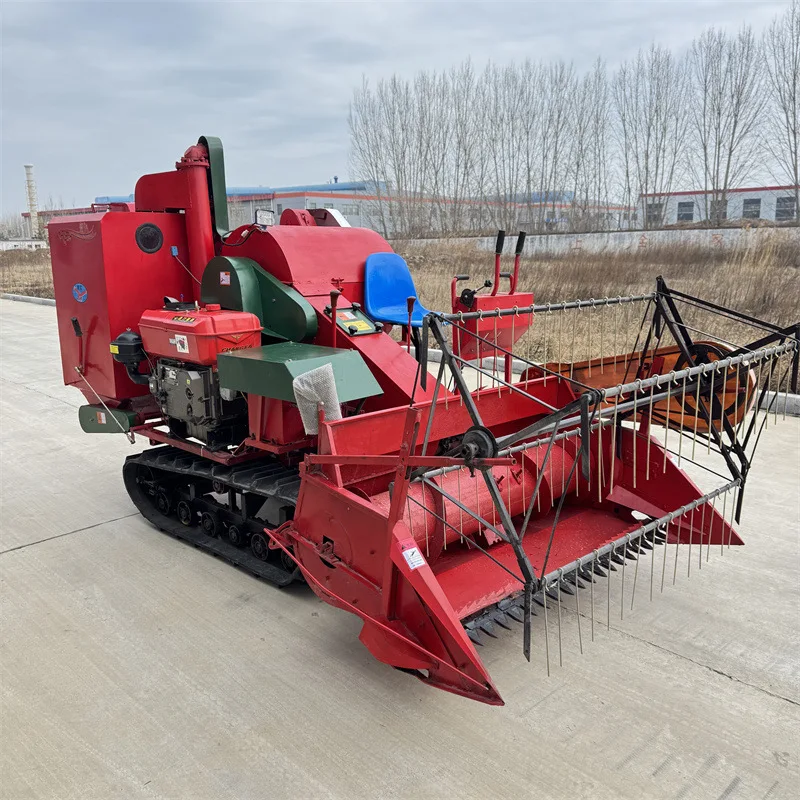 35 Crawler Self-Propelled Crop Combine Harvester for Wheat Grain Corn Extra Large Self-Unload Grain Silo Durable Engine
35 Crawler Self-Propelled Crop Combine Harvester for Wheat Grain Corn Extra Large Self-Unload Grain Silo Durable Engine