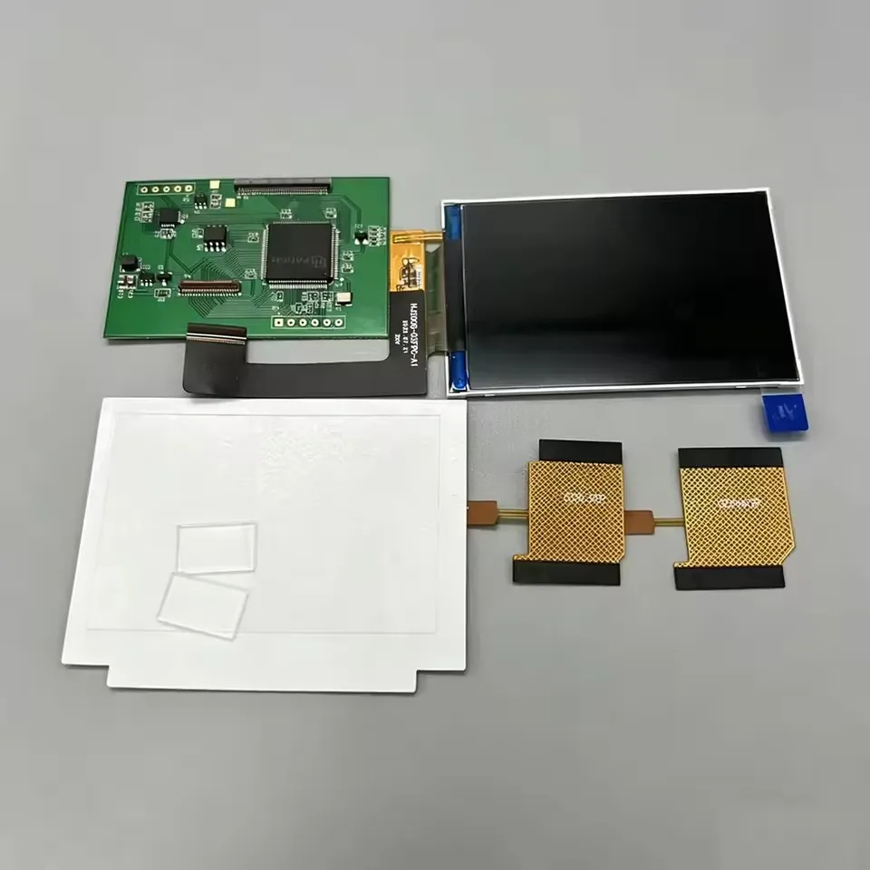 New GBA IPS LCD No Cut Shell Required Easy To Install 3.0 "IPS High Brightness LCD and Shell Kit for Gameboy Advance GBA
New GBA IPS LCD No Cut Shell Required Easy To Install 3.0 "IPS High Brightness LCD and Shell Kit for Gameboy Advance GBA