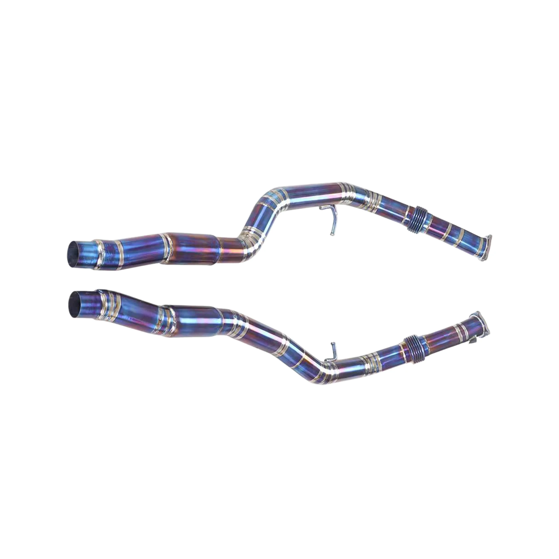 YT Titanium Straight-Through Front Section Exhaust System for Audi S4 3.0T with National Emission Standard VI B
YT Titanium Straight-Through Front Section Exhaust System for Audi S4 3.0T with National Emission Standard VI B