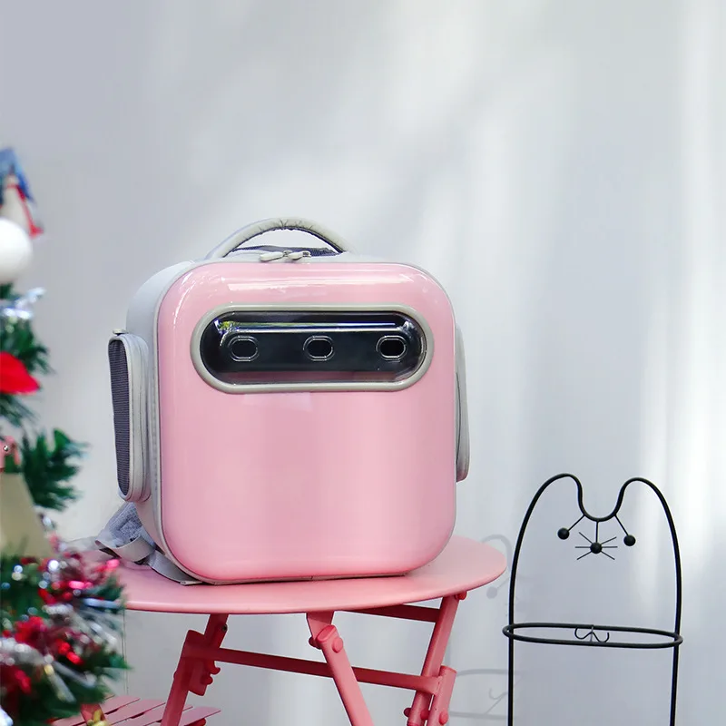 PVC Pet Carrier Backpack Portable Breathable Space Capsule Cat Bag Large Capacity
PVC Pet Carrier Backpack Portable Breathable Space Capsule Cat Bag Large Capacity