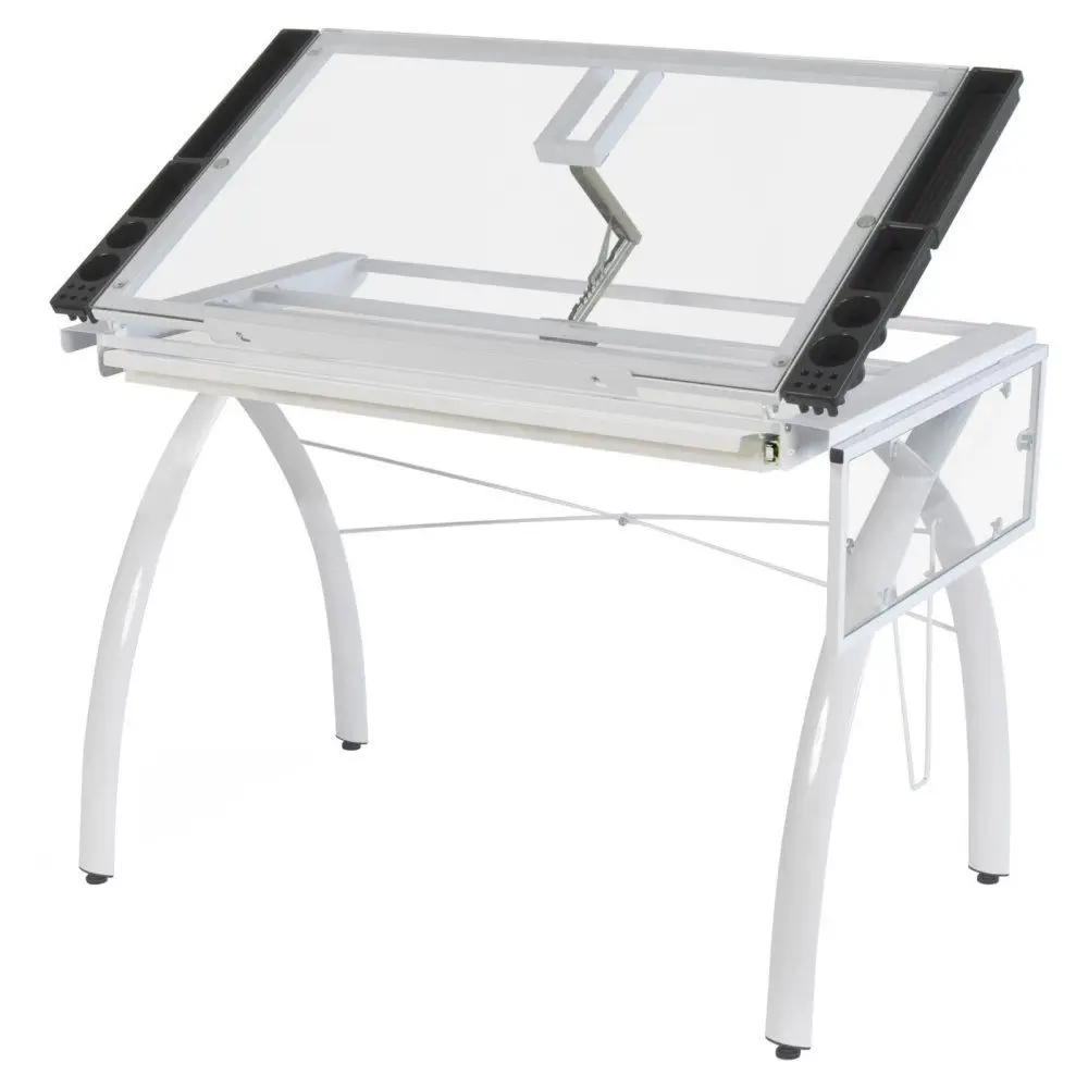 10096 Futura Station with Folding Shelf Top Adjustable Drafting Craft Drawing Hobby Table Writing Studio Desk with Drawer, 35.5
10096 Futura Station with Folding Shelf Top Adjustable Drafting Craft Drawing Hobby Table Writing Studio Desk with Drawer, 35.5