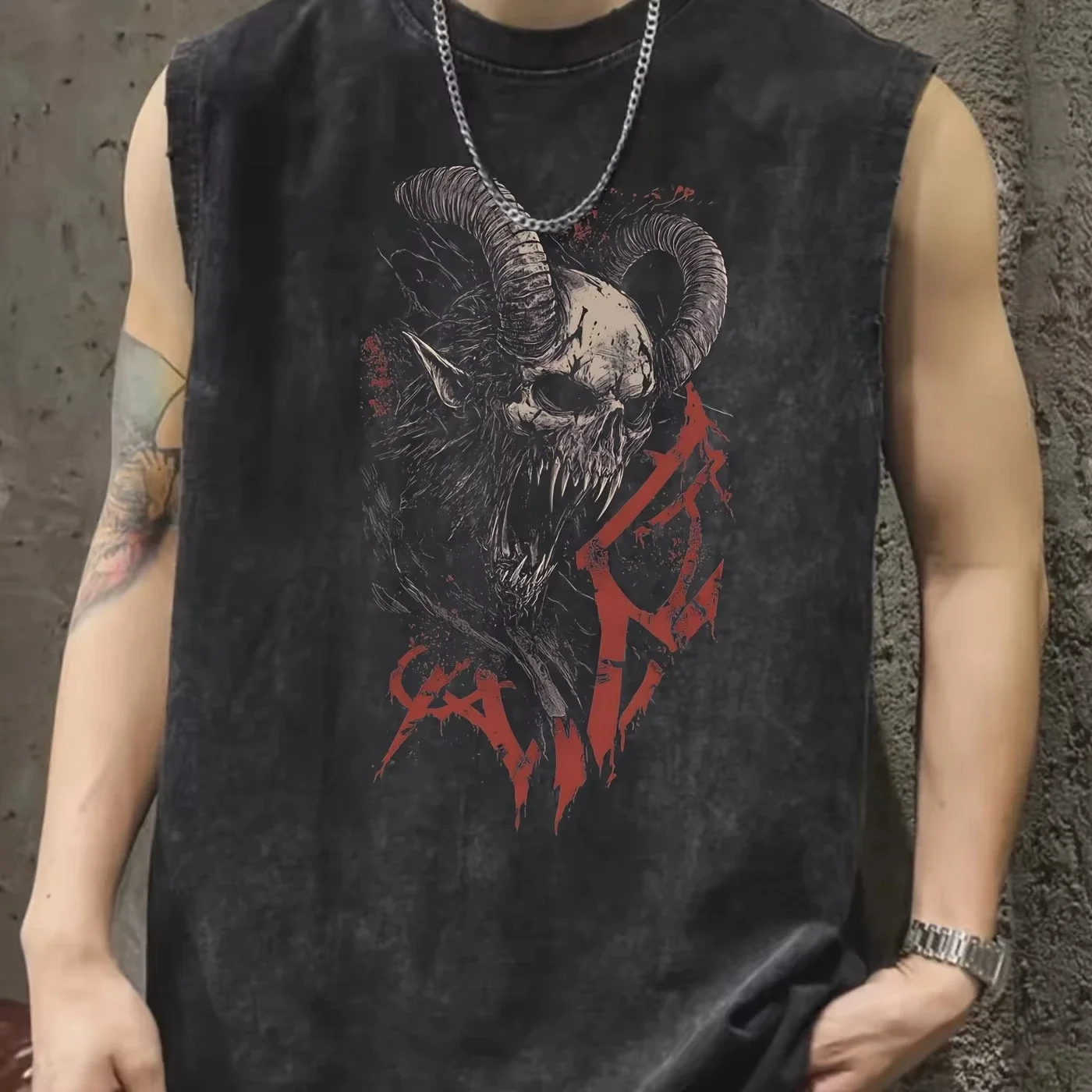 2025 футболка с принтом Soulful, свободный моющийся жилет без рукавов, унисекс, спортивная одежда Y2k, летняя уличная одежда, темная уличная одежда
2025 футболка с принтом Soulful, свободный моющийся жилет без рукавов, унисекс, спортивная одежда Y2k, летняя уличная одежда, темная уличная одежда