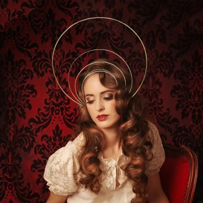 39BC Multilayer Headband for Bride Crown Hairband Stage Performances Hairhoop Female Crownpiece Elegant Church Headpiece
39BC Multilayer Headband for Bride Crown Hairband Stage Performances Hairhoop Female Crownpiece Elegant Church Headpiece