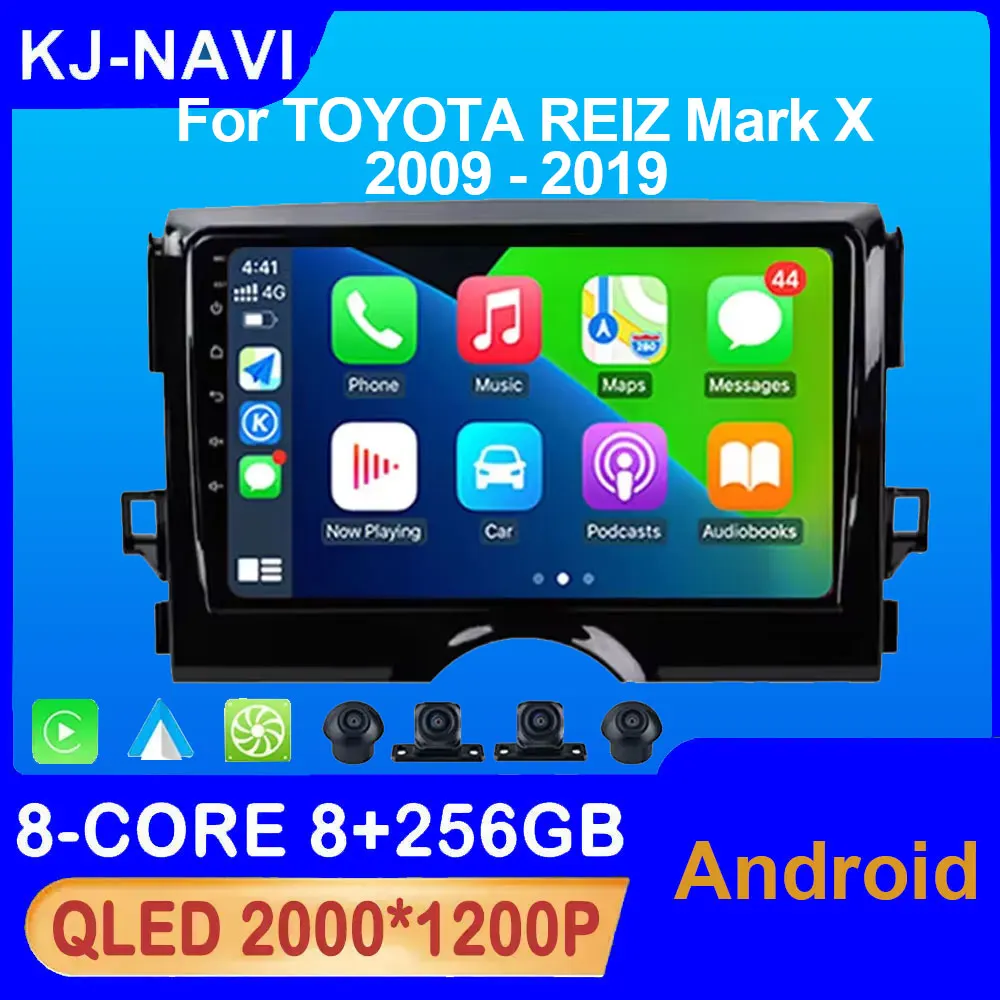 Беспроводной Carplay Android Auto для TOYOTA REIZ Mark X 2009-2019 Автомобильный радиоприемник Мультимедийный плеер GPS-навигация 4G LTE WIFI Инструменты
Беспроводной Carplay Android Auto для TOYOTA REIZ Mark X 2009-2019 Автомобильный радиоприемник Мультимедийный плеер GPS-навигация 4G LTE WIFI Инструменты