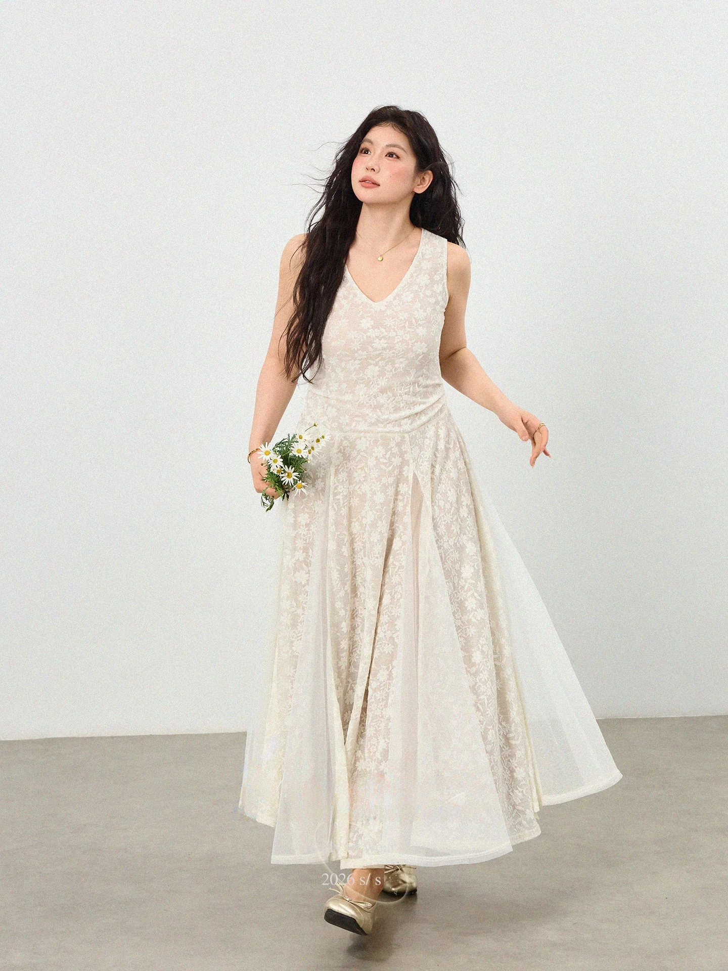 plus Size Lace V-Neck Midi Dress French Style Slim Fit High Waist Polyester Fiber Summer Long Skirt for Women plus Size Dresses
plus Size Lace V-Neck Midi Dress French Style Slim Fit High Waist Polyester Fiber Summer Long Skirt for Women plus Size Dresses