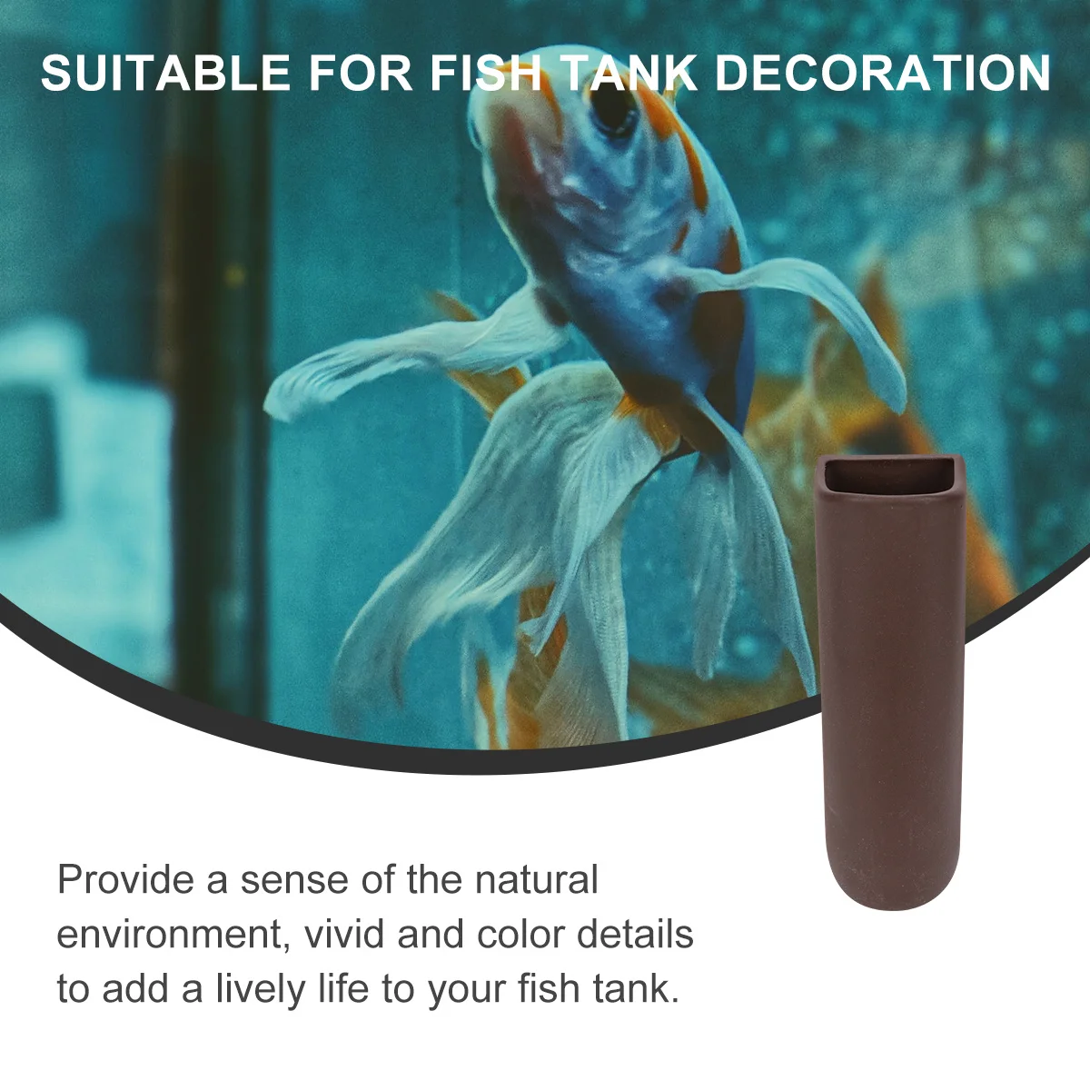 1Pcs Fish Tank Habitat Coffee Aquarium Ornament Fish Tank Decor Creative Aquarium Landscape Decoration
1Pcs Fish Tank Habitat Coffee Aquarium Ornament Fish Tank Decor Creative Aquarium Landscape Decoration