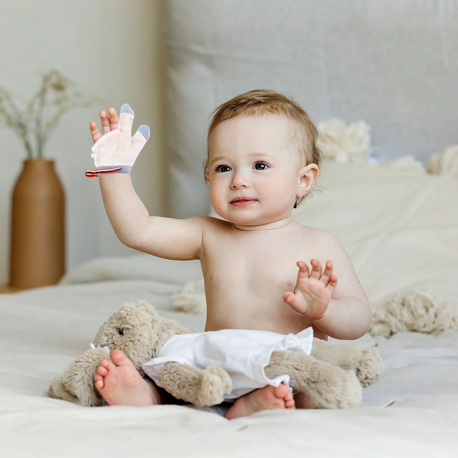 Anti Eating Gloves Kids Half Finger Mittens Fluorescent Winter No Thumb Sucking Correction Breathable Quick Dry Non Shrinkage
Anti Eating Gloves Kids Half Finger Mittens Fluorescent Winter No Thumb Sucking Correction Breathable Quick Dry Non Shrinkage