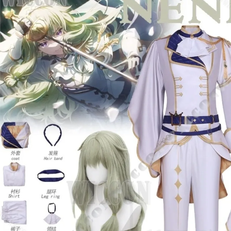Kusanagi Nene Nene5 Game Proseka PJSK Coaplay Wig Knight Uniform Girl Women Rp Project Sekai Colorful Stage Nvidad Carnaval
Kusanagi Nene Nene5 Game Proseka PJSK Coaplay Wig Knight Uniform Girl Women Rp Project Sekai Colorful Stage Nvidad Carnaval