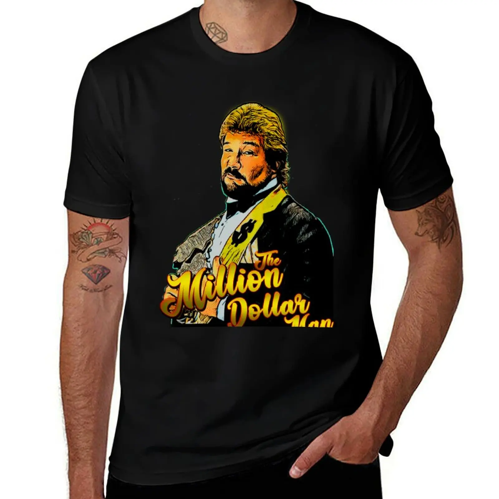 Футболка The Million Dollar Man the Million Dollar Man, футболки для мужчин, хлопковая футболка, футболка с рисунком
Футболка The Million Dollar Man the Million Dollar Man, футболки для мужчин, хлопковая футболка, футболка с рисунком