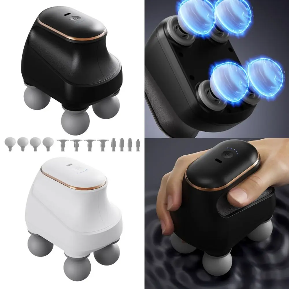 High-Frequency Vibration 4-Head Massager Fast Recovery Multifunctional Usage Deep Tissue Percussion Massager Durable
High-Frequency Vibration 4-Head Massager Fast Recovery Multifunctional Usage Deep Tissue Percussion Massager Durable