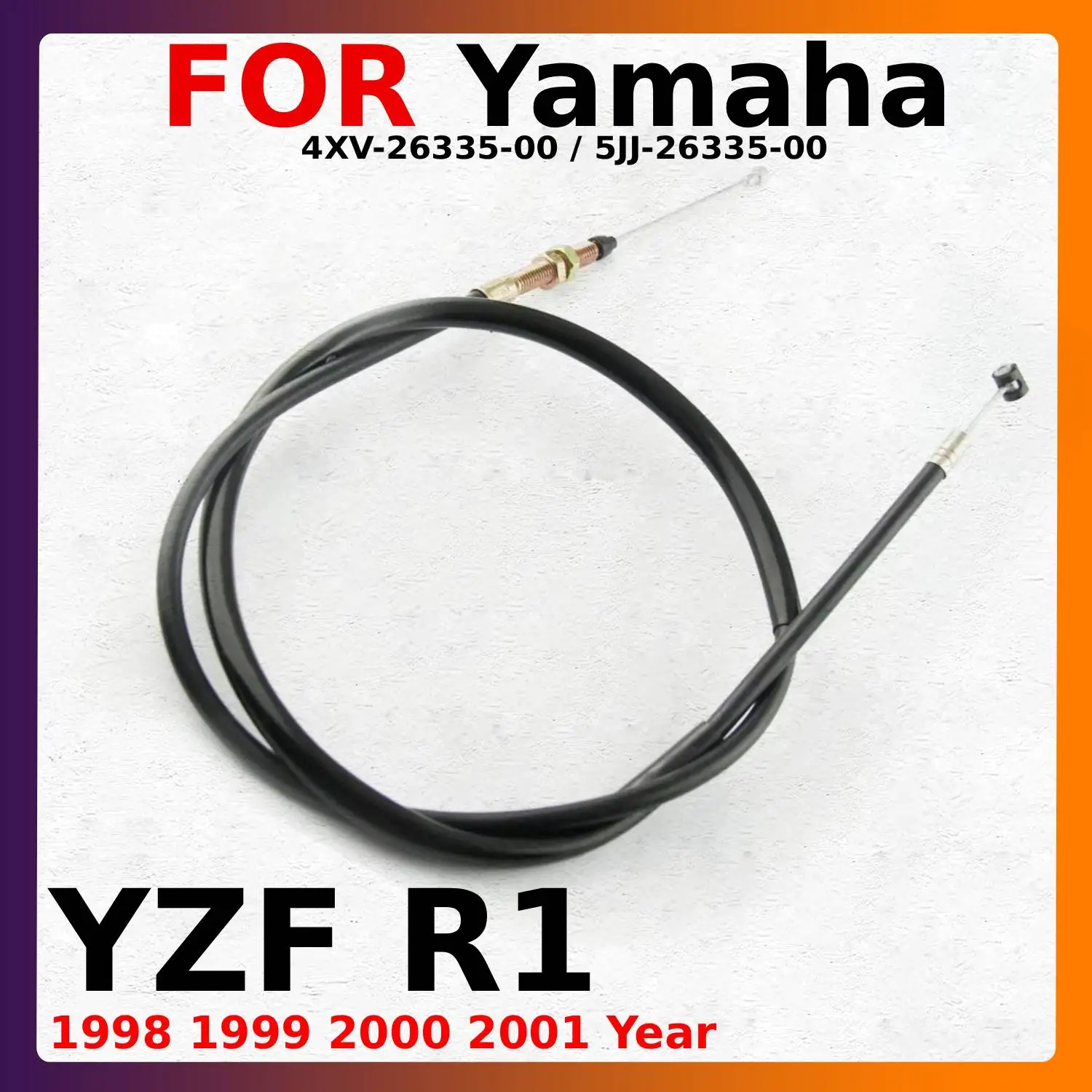 Motorcycle Clutch Cable Clutch line For Yamaha YZF R1 1998 1999 2000 2001 4XV-26335-00 5JJ-26335-00
Motorcycle Clutch Cable Clutch line For Yamaha YZF R1 1998 1999 2000 2001 4XV-26335-00 5JJ-26335-00