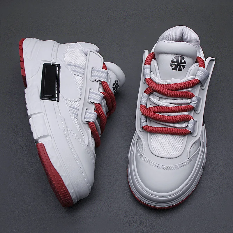 2025 spring men's board shoes leather breathable thick sole comfortable sports casual shoes for men
2025 spring men's board shoes leather breathable thick sole comfortable sports casual shoes for men