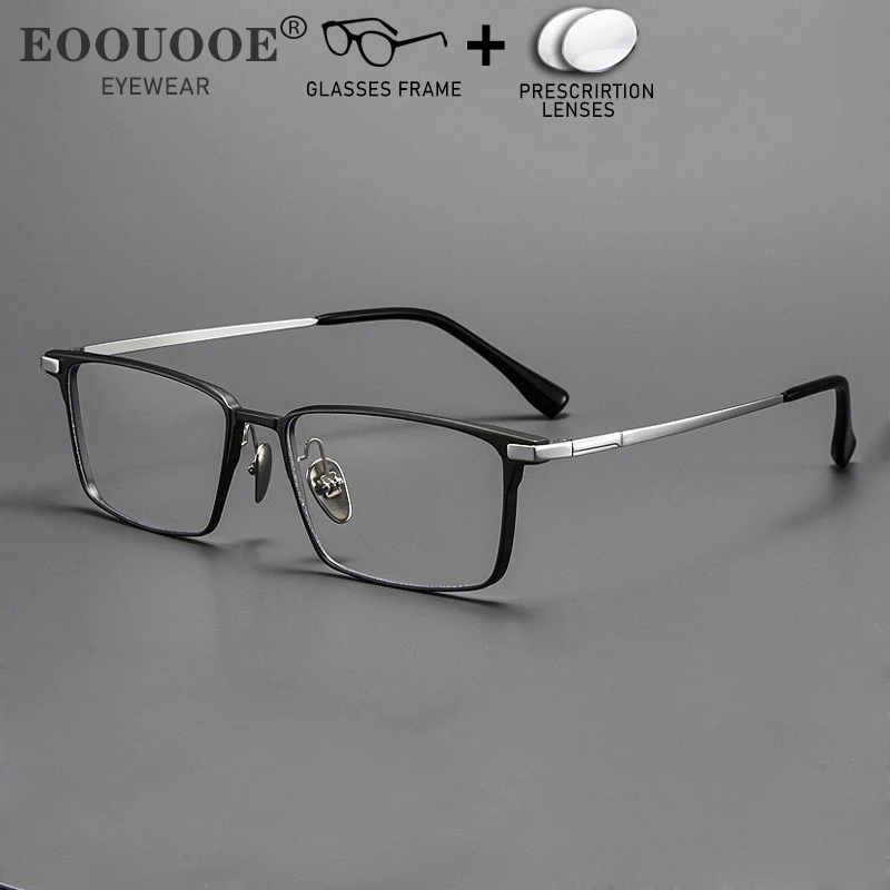 Aluminum Magnesium Optical Men Eyewear Prescription Glasses Myopia Progressive Lenses Scratch Resistant Eyeglasses Square
Aluminum Magnesium Optical Men Eyewear Prescription Glasses Myopia Progressive Lenses Scratch Resistant Eyeglasses Square