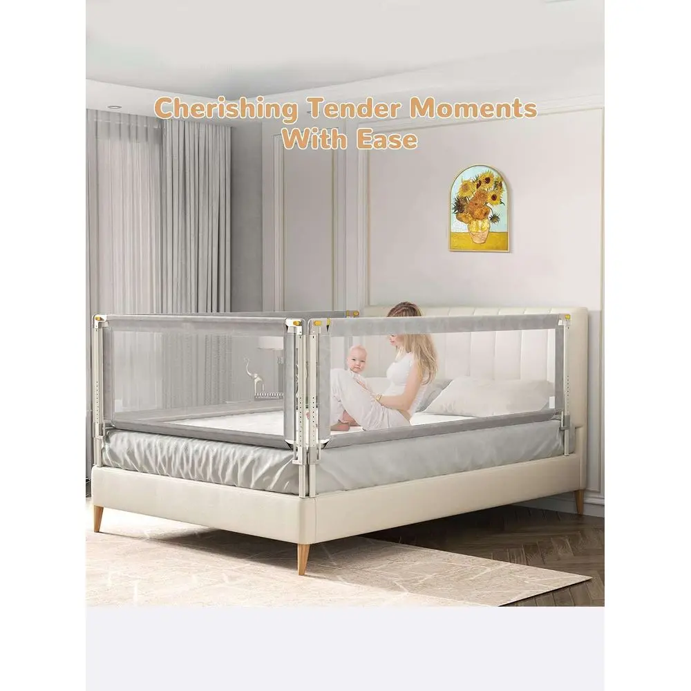 Bed Rail Guard For Toddlers Rails For Twin, Full, Queen Bunk Size Bed Swing Down Bedrail Extral Tall Child Safety Side Railing G
Bed Rail Guard For Toddlers Rails For Twin, Full, Queen Bunk Size Bed Swing Down Bedrail Extral Tall Child Safety Side Railing G