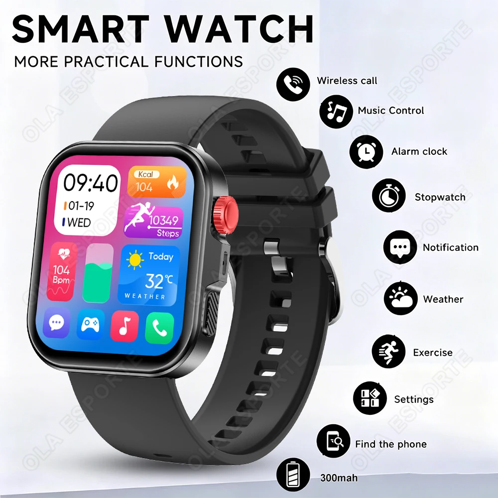Smartwatch 1.83''Screen Wireless Call HD Sound Quality Smart Voice Assistant Message Alerts Multi-sport Modes for Men Women HW12
Smartwatch 1.83''Screen Wireless Call HD Sound Quality Smart Voice Assistant Message Alerts Multi-sport Modes for Men Women HW12