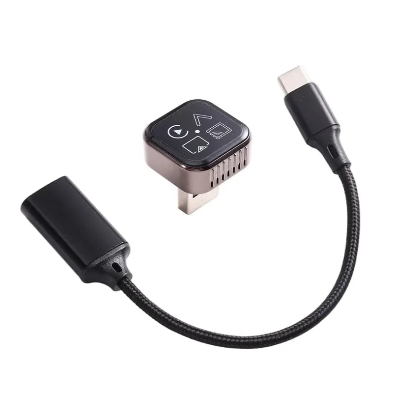 ABTD-Wireless Carplay Adapter 4 In 1 For ISO& Android Auto Screen Mirroring, Wired Connection Plug And Play
ABTD-Wireless Carplay Adapter 4 In 1 For ISO& Android Auto Screen Mirroring, Wired Connection Plug And Play