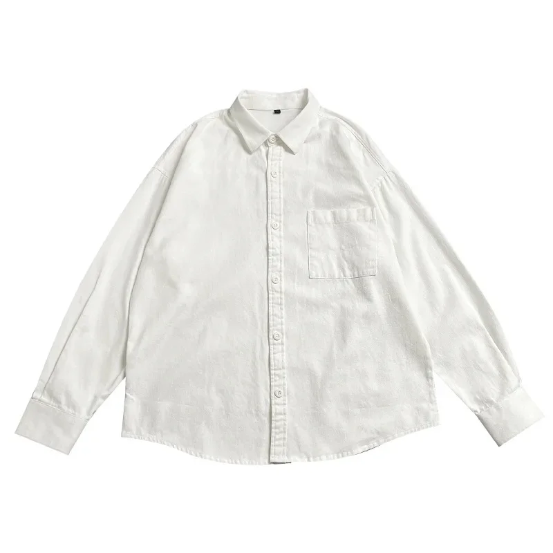 Men's Shirts Casual Vintage Cargo Jacket Tops New Spring Summer Solid Color Long Sleeve Blouses Single Breasted Male Top Clothes
Men's Shirts Casual Vintage Cargo Jacket Tops New Spring Summer Solid Color Long Sleeve Blouses Single Breasted Male Top Clothes