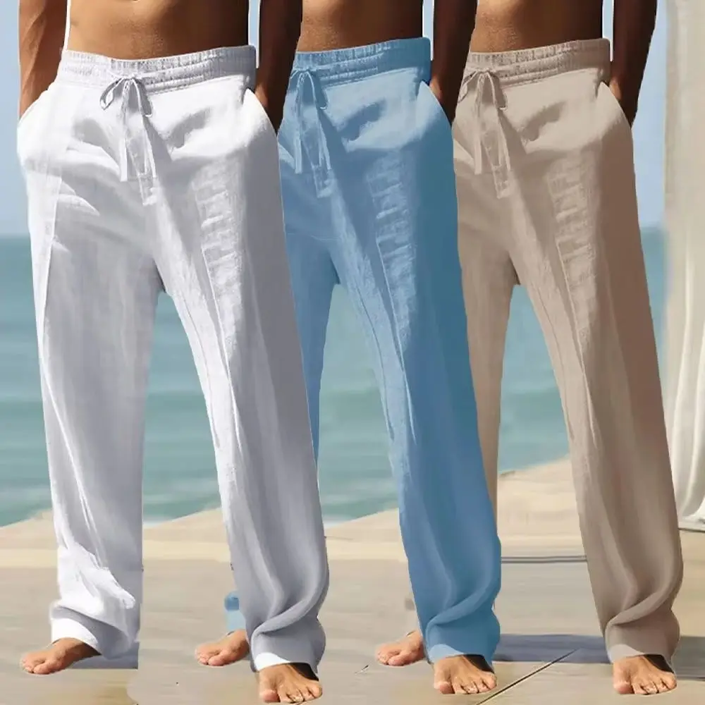 2026 Men's Casual Breathable Pants Summer Solid Color Elastic Waist Trousers Loose Fitness Lightweight Wide Leg Pants Streetwear
2026 Men's Casual Breathable Pants Summer Solid Color Elastic Waist Trousers Loose Fitness Lightweight Wide Leg Pants Streetwear