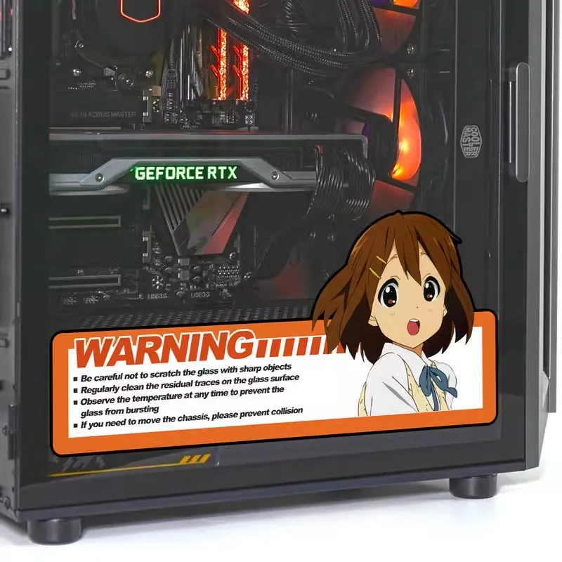 Computer case anime two-dimensional beauty sticker host side transparent glass decorative sticker waterproof removable sticker
Computer case anime two-dimensional beauty sticker host side transparent glass decorative sticker waterproof removable sticker