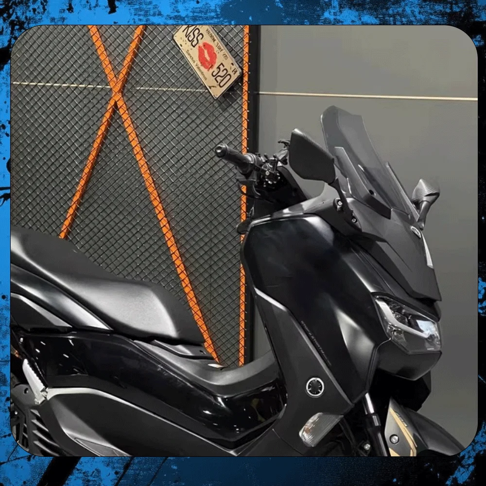 Suitable for 2020-2024 Yamaha NMAX155, combat style modified front windshield
Suitable for 2020-2024 Yamaha NMAX155, combat style modified front windshield