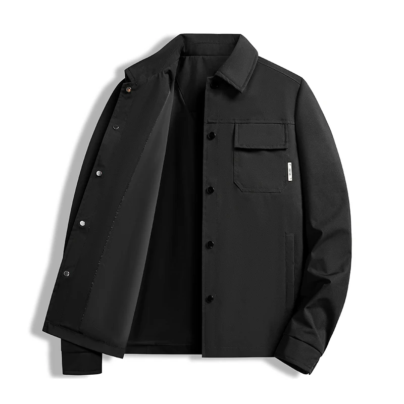 Bombre Jacket Men Spring and Autumn New Baseball Collar Short Loose Solid Color Jacket Men's Business Casual Thin Coat
Bombre Jacket Men Spring and Autumn New Baseball Collar Short Loose Solid Color Jacket Men's Business Casual Thin Coat