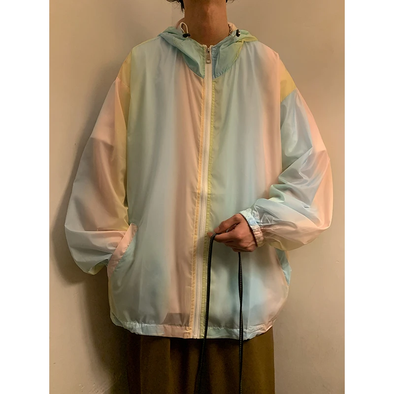 Summer Lightweight Ice Silk Men's Sun Protection Jacket Loose Casual Vintage American Style Couple's Outerwear
Summer Lightweight Ice Silk Men's Sun Protection Jacket Loose Casual Vintage American Style Couple's Outerwear