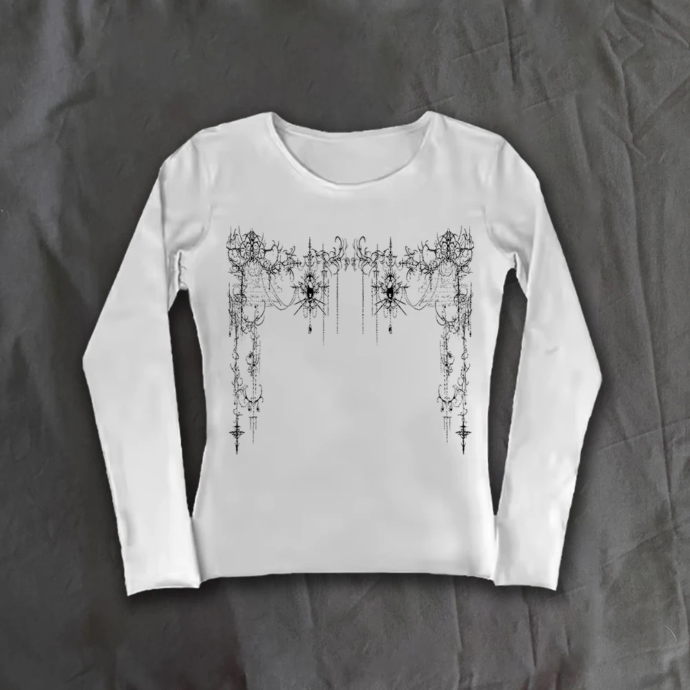 Женские майки с принтом 2000-х годов, тонкий укороченный топ, повседневные майки в стиле ретро, уличная одежда Y2k, сексуальные топы с коротким пупком, женская одежда, эмо-кокетка для девочек
Женские майки с принтом 2000-х годов, тонкий укороченный топ, повседневные майки в стиле ретро, уличная одежда Y2k, сексуальные топы с коротким пупком, женская одежда, эмо-кокетка для девочек