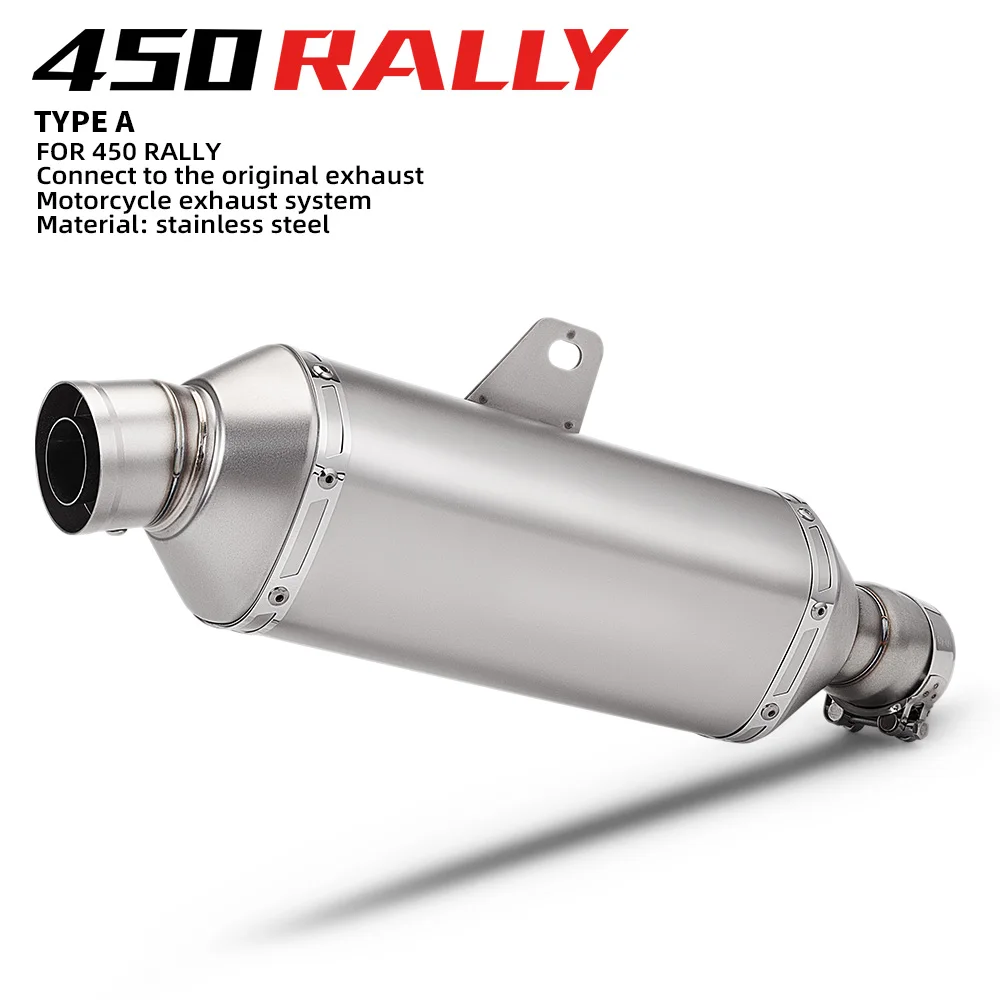 For 450 Rally motorcycle exhaust systems stainless steel mid-link pipe Exhaust DB Killer muffler
For 450 Rally motorcycle exhaust systems stainless steel mid-link pipe Exhaust DB Killer muffler