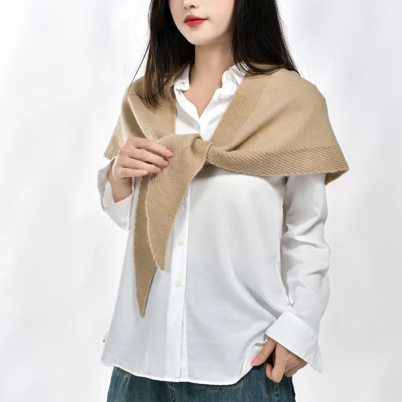 Elegant yarn knitted large scarf women, stylish shawl, Korean version, solid color, suitable-conditioned ro
Elegant yarn knitted large scarf women, stylish shawl, Korean version, solid color, suitable-conditioned ro