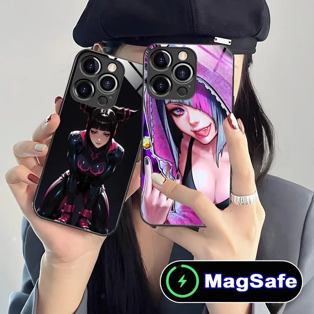 Чехол для телефона Street Fighter Juri Han для iPhone 17, 16, 15, 14, 13, 12, 11 Air Pro Max Plus Mini MagSafe, стеклянный красочный чехол, роскошный
Чехол для телефона Street Fighter Juri Han для iPhone 17, 16, 15, 14, 13, 12, 11 Air Pro Max Plus Mini MagSafe, стеклянный красочный чехол, роскошный