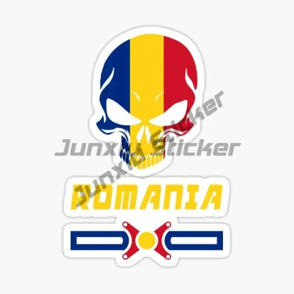 Romania GR Flag Map National Emblem Skull Stickers Laptop Window Car Motorcycle Off-road Truck Decal
Romania GR Flag Map National Emblem Skull Stickers Laptop Window Car Motorcycle Off-road Truck Decal