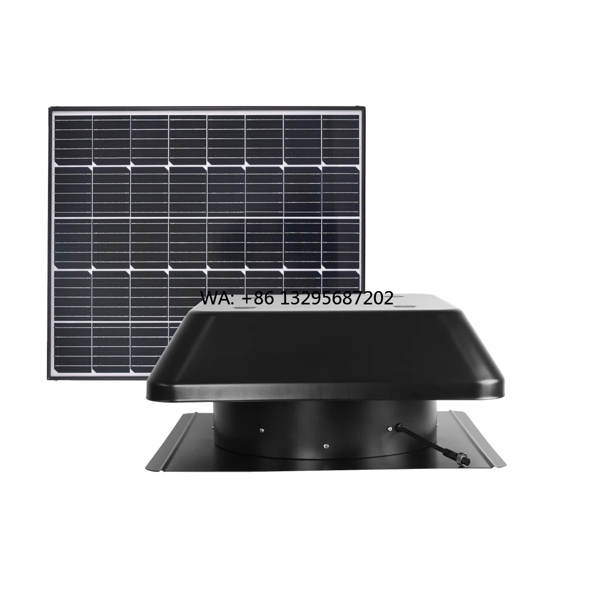 60W Solar Power IP68 HVAC Axial DC Motor Roof Ventilation Adjustable Fan Solar Roof Cooler Duct Fan for Home OEM
60W Solar Power IP68 HVAC Axial DC Motor Roof Ventilation Adjustable Fan Solar Roof Cooler Duct Fan for Home OEM