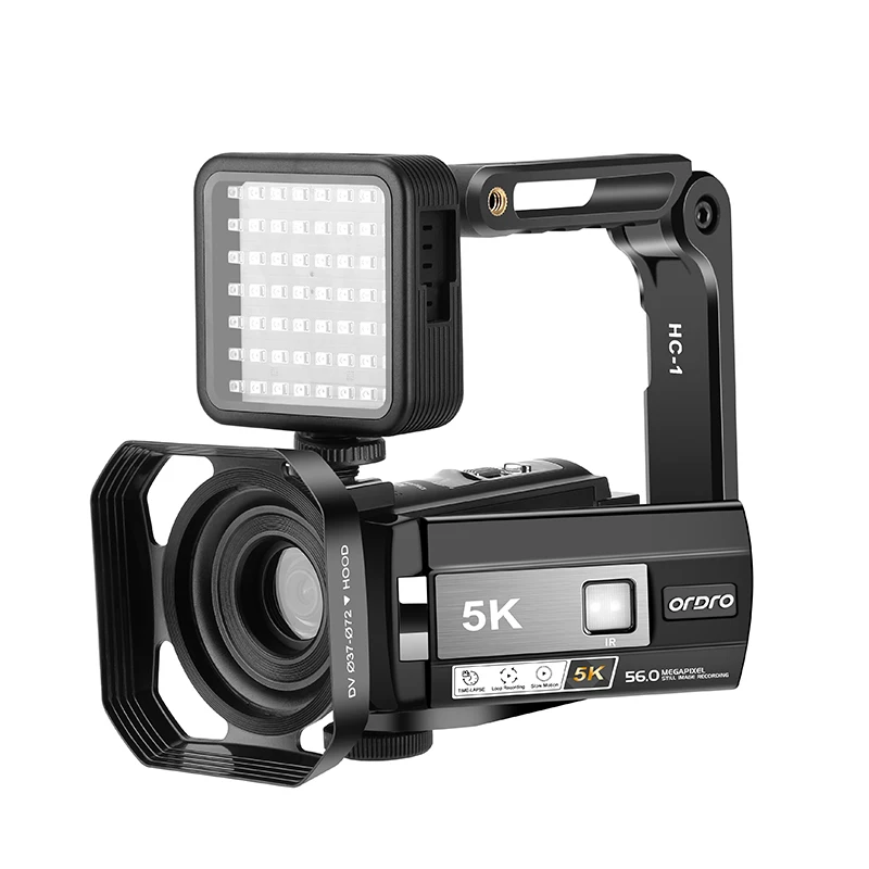 Factory Wholesale 4K 5K UHD Digital Camera 3.0'' IPS WIFI Camorder with IR Night Vision for Vlog Live Camera
Factory Wholesale 4K 5K UHD Digital Camera 3.0'' IPS WIFI Camorder with IR Night Vision for Vlog Live Camera