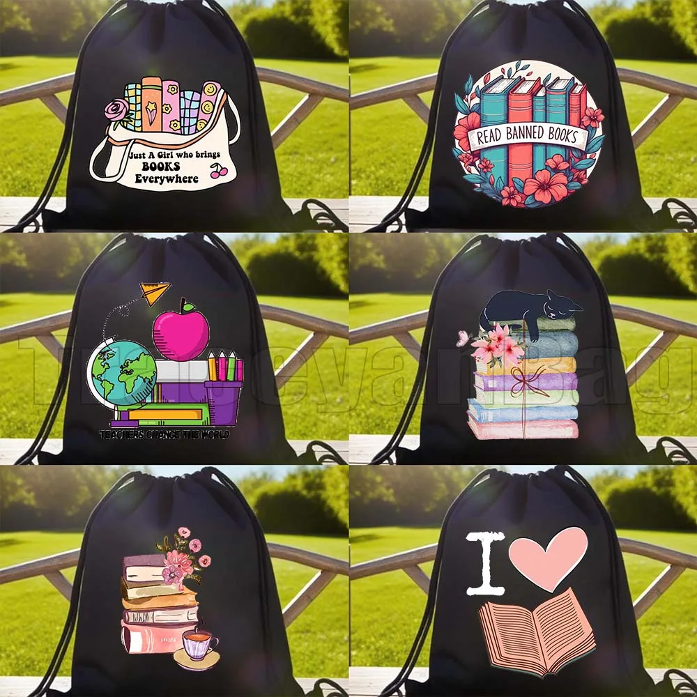Aesthetic Floral Stack of Books Drawstring Bag Coffee Flowers Heart Read Book Quotes Reading Gifts Girl Backpack Sports Sackpack
Aesthetic Floral Stack of Books Drawstring Bag Coffee Flowers Heart Read Book Quotes Reading Gifts Girl Backpack Sports Sackpack