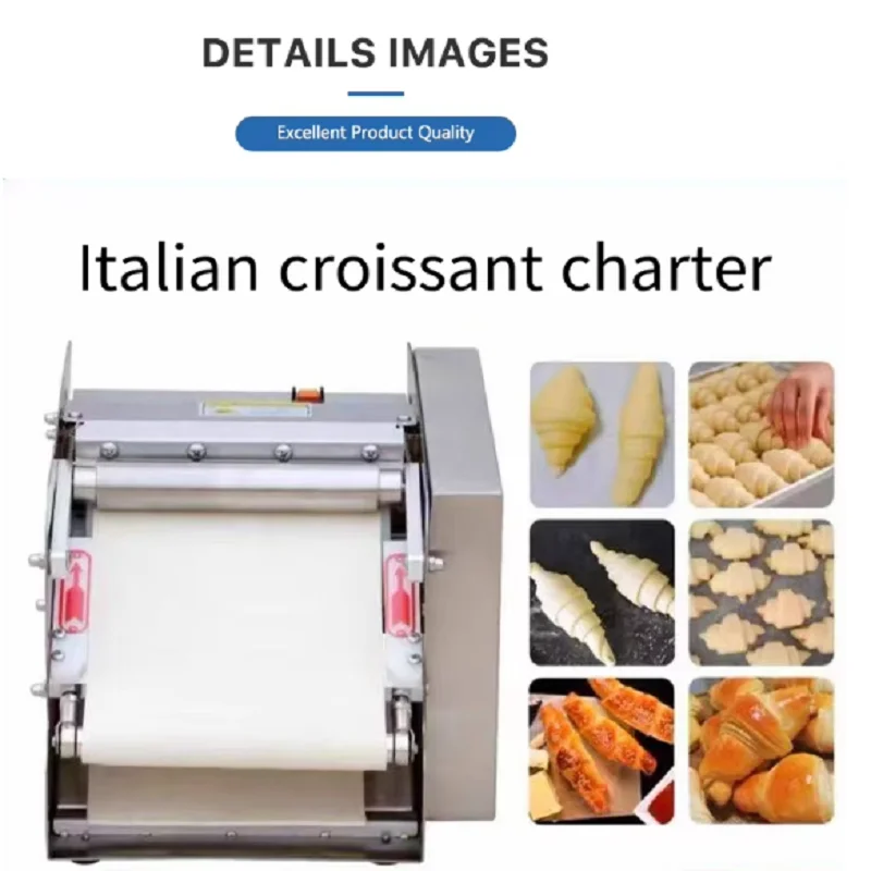 Italian Tabletop Croissant Forming Machine Mini Croissant Shaping Machine Rolling Machine
Italian Tabletop Croissant Forming Machine Mini Croissant Shaping Machine Rolling Machine
