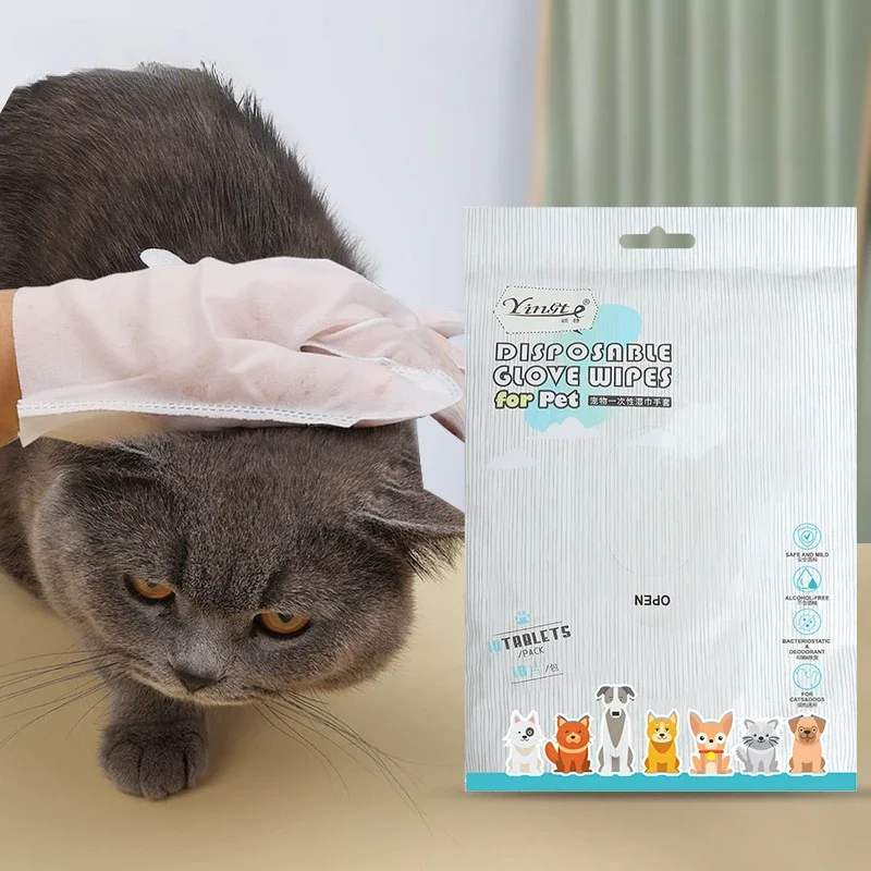 Pet Disposable Cleaning Gloves Wash Free Cats Dogs SPA Bath Supplies Massage Non Woven Fabric No Rinse Soft Eye Wipes
Pet Disposable Cleaning Gloves Wash Free Cats Dogs SPA Bath Supplies Massage Non Woven Fabric No Rinse Soft Eye Wipes