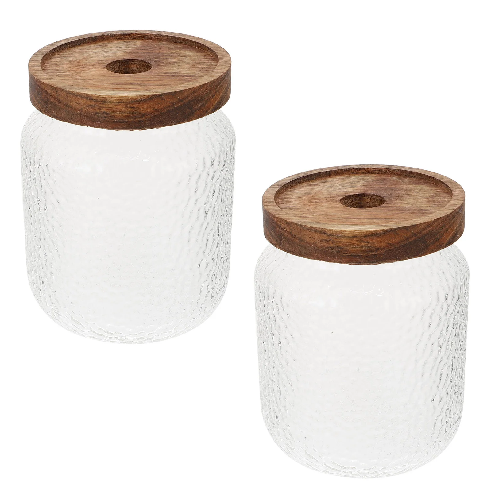 2 Pcs Storage Jars with Airtight Lids Glass Food Containers Beans Household Spice Kettle
2 Pcs Storage Jars with Airtight Lids Glass Food Containers Beans Household Spice Kettle