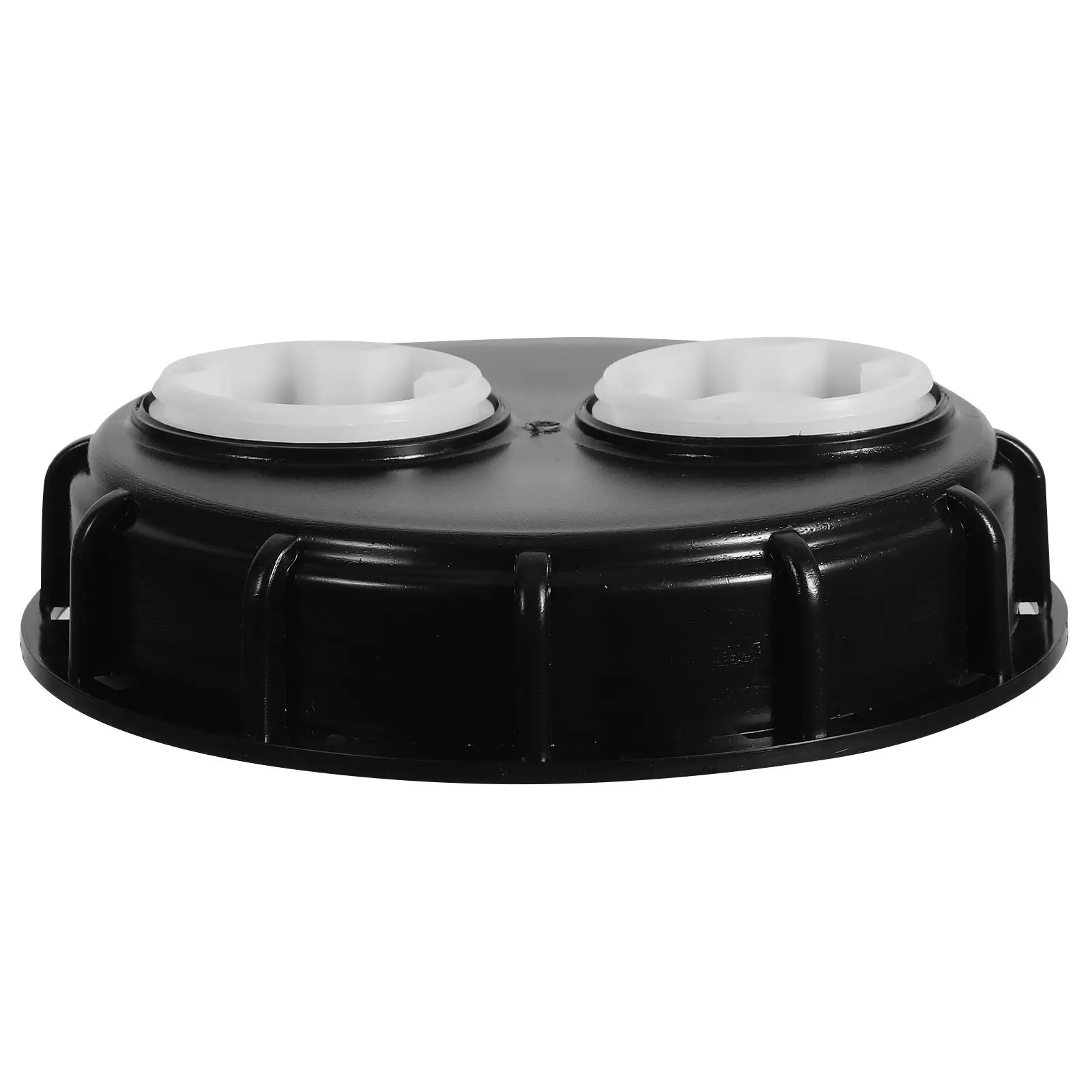 Dual Hole Ibc Water Tank Lid Cover Black Heavy Duty Plastic Sealing Cap for Tote Drum Barrel Storage Transport Chemical Liquid
Dual Hole Ibc Water Tank Lid Cover Black Heavy Duty Plastic Sealing Cap for Tote Drum Barrel Storage Transport Chemical Liquid