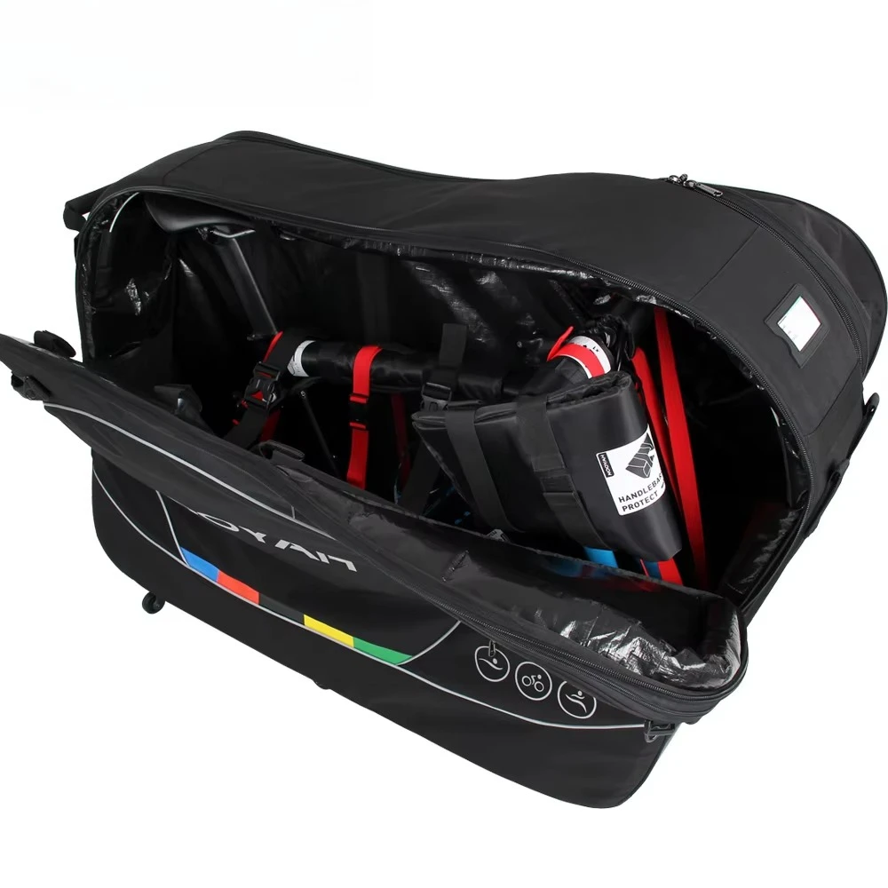 Велосипедная дорожная сумка, велосипедная транспортная сумка, авиаперевозка без демонтажа коробки с ручкой.
Велосипедная дорожная сумка, велосипедная транспортная сумка, авиаперевозка без демонтажа коробки с ручкой.