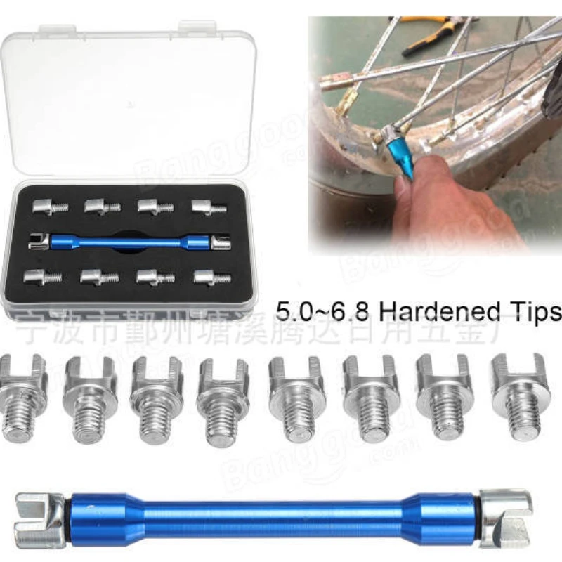 Motorcycle tool wrench, spoke wrench, spoke tool, tire wire wrench, 5.0~6.8mm
Motorcycle tool wrench, spoke wrench, spoke tool, tire wire wrench, 5.0~6.8mm