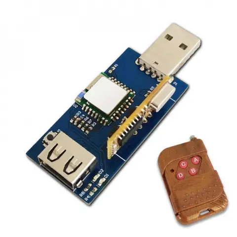 EWeLink USB Smart Switch WIFI/433Mhz Remote Control Timer Switch Board USB Output Control Module with USB Data Transmission