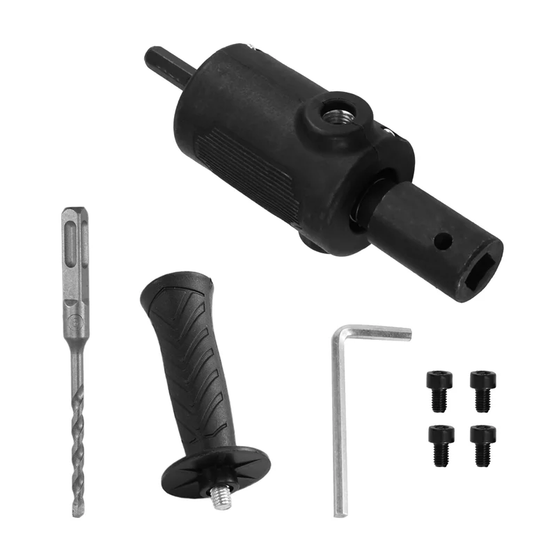 AT43-Electric Drill Power Tool Accessories Electric Hammer Adapter Converter Portable Multifunction Electric Drilling Equipment
AT43-Electric Drill Power Tool Accessories Electric Hammer Adapter Converter Portable Multifunction Electric Drilling Equipment