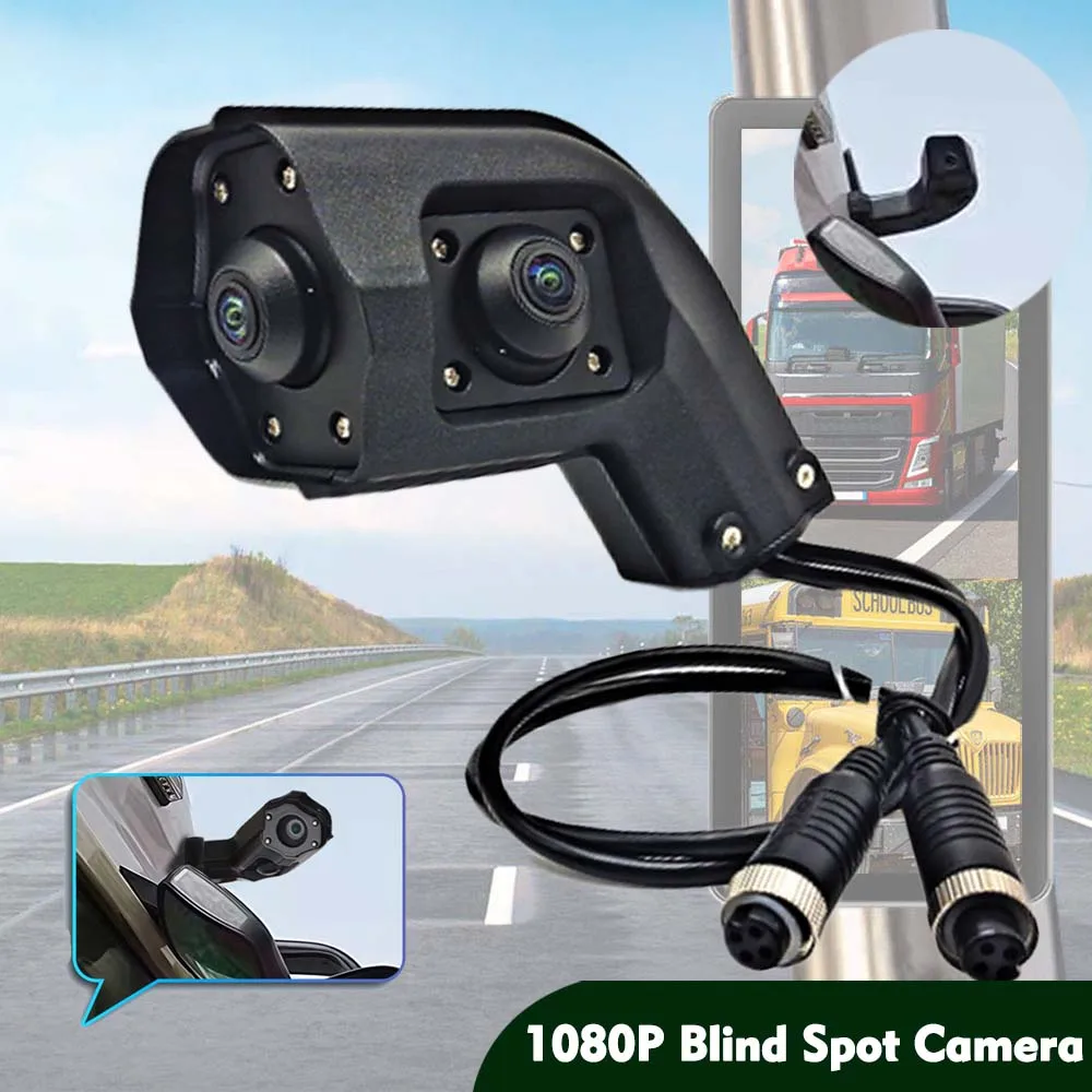 1920x1080P AHD Side View Camera 360° Adjustable Wide Angle Lens Starlight Night Vision Waterproof for Bus/Car/Truck/RV
1920x1080P AHD Side View Camera 360° Adjustable Wide Angle Lens Starlight Night Vision Waterproof for Bus/Car/Truck/RV